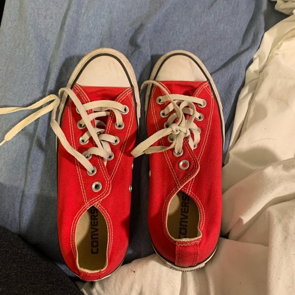Red Converse - Picture 1 of 12